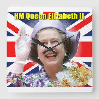Relógio Quadrado HM Queen Elizabeth II