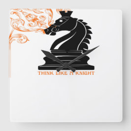 Relógio Quadrado Horloge en Acrylique