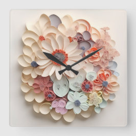 Relógio Quadrado Horloge murale 