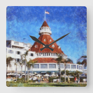 Relógio Quadrado Hotel Del Coronado