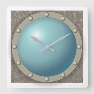 Relógio Quadrado Hublot do submarino de Steampunk