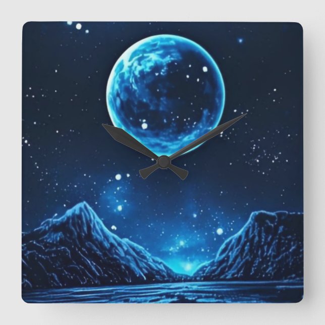 Relógio Quadrado HüLLEN (Frente)