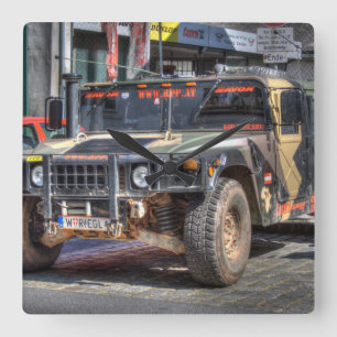 Relógio Quadrado Hummer H1