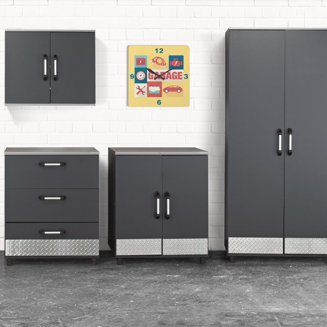 Relógio Quadrado Icônica Do Representante Profissional De Automóvei (Criador carregado)