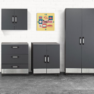 Relógio Quadrado Icónico profissional do reparador do carro