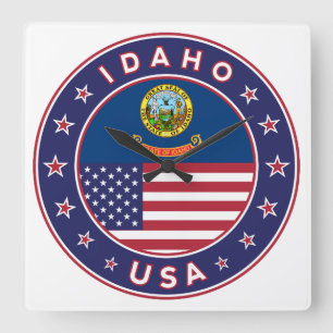 Relógio Quadrado Idaho