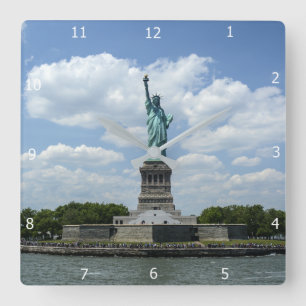 RELÓGIO QUADRADO ILHA DA LIBERDADE