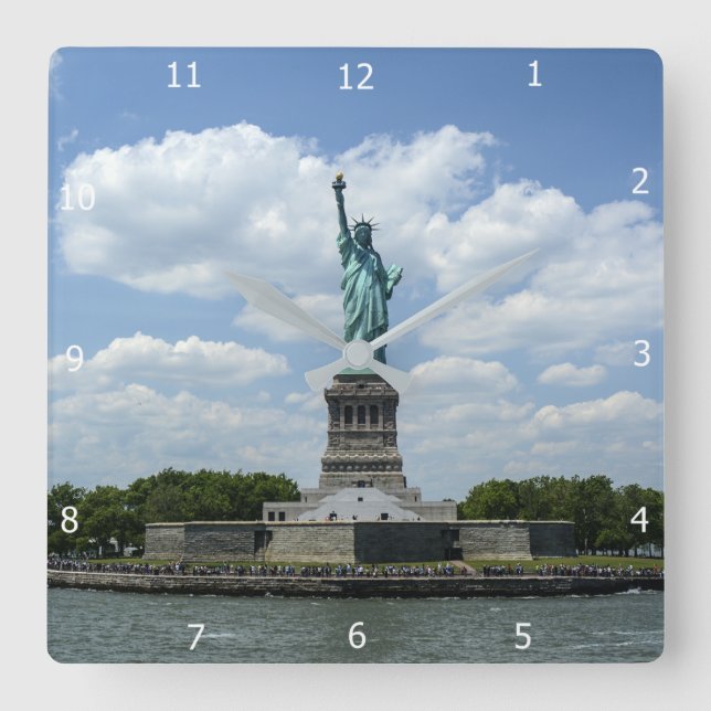 RELÓGIO QUADRADO ILHA LIBERTY (Frente)