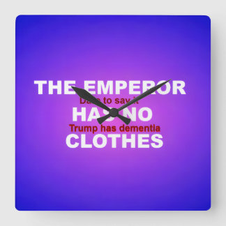 RELÓGIO QUADRADO IMPEACH 