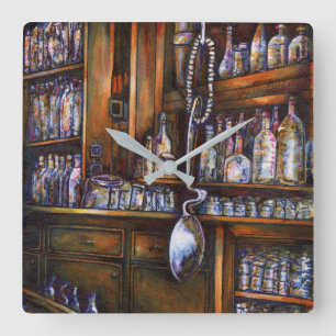 Relógio Quadrado Implicitamente Compreendido