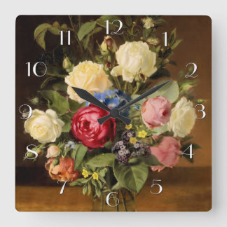 Relógio Quadrado Impressão do "do pulso de disparo de parede dos