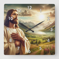 Impressionante pintura digital Jesus Cristo
