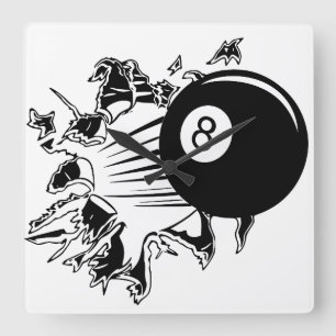 Relógio Quadrado Inovações de 8 bolas