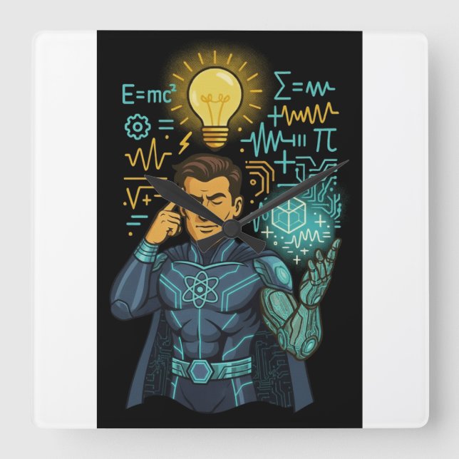 Relógio Quadrado Intellect Liberado: A Coleção Mestra Mental (Frente)