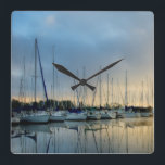 Relógio Quadrado Interrupção por II<br><div class="desc">decoração de casa</div>