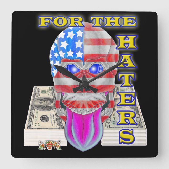 Relógio Quadrado Inveteradores (Frente)