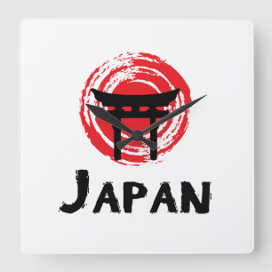 Relógio Quadrado Japão