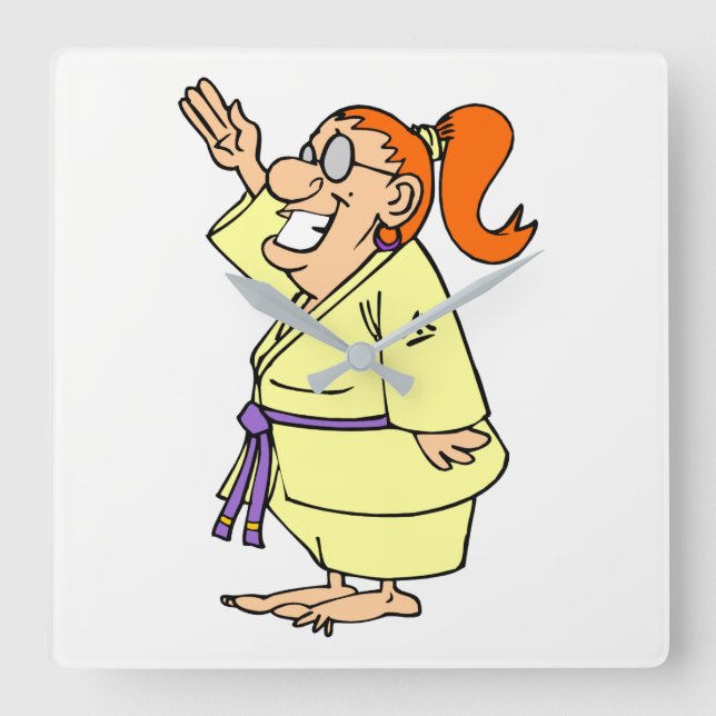 Relógio Quadrado Karato (Frente)