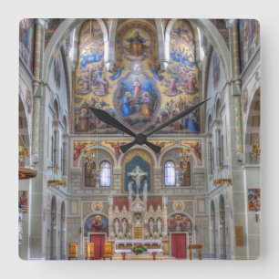 Relógio Quadrado Karmelitenkirche