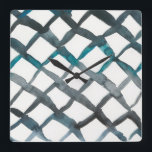 Relógio Quadrado La Mer VI<br><div class="desc">La Mer VI by Chariklia Zarris</div>