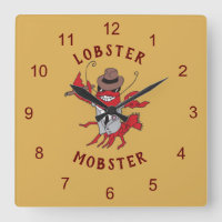 Lagosta Magosta 🦞 Cartoon Engraçado Gangster
