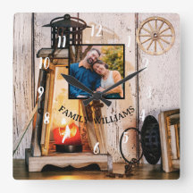 Lâmpada Lanterna de Fazenda Rústica Personalizada