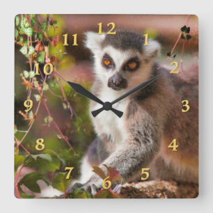 RELÓGIO QUADRADO LEMUR LEISURE