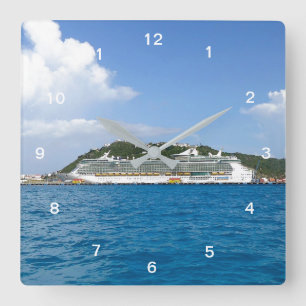 Relógio Quadrado Liberdade em Sint Maarten