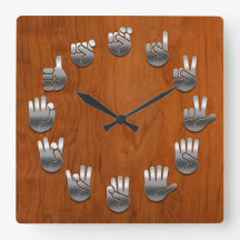 Linguagem de Sinais - Woodgrain