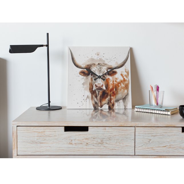 Relógio Quadrado Longhorn Legacy (Criador carregado)