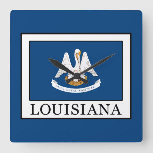 Relógio Quadrado Louisiana