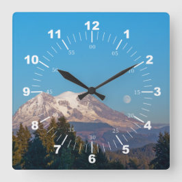 Relógio Quadrado Lua super 2014