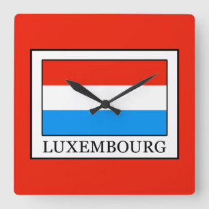 Relógio Quadrado Luxemburgo