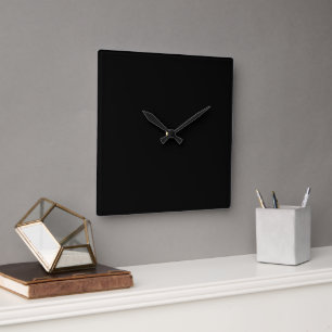 Relógio Quadrado Luxo Minimalista Volta às Aulas