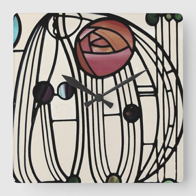 RELÓGIO QUADRADO MACKINTOSH (Frente)