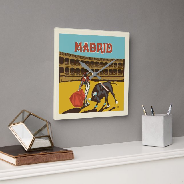 Relógio Quadrado Madrid, Espanha (Escritório)