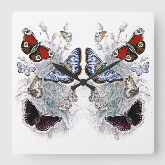 Relógio Quadrado mamão (Frente)