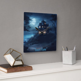 Relógio Quadrado Manor de Borda do Oceano