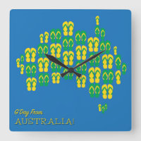 Mapa feito de canções Aussie
