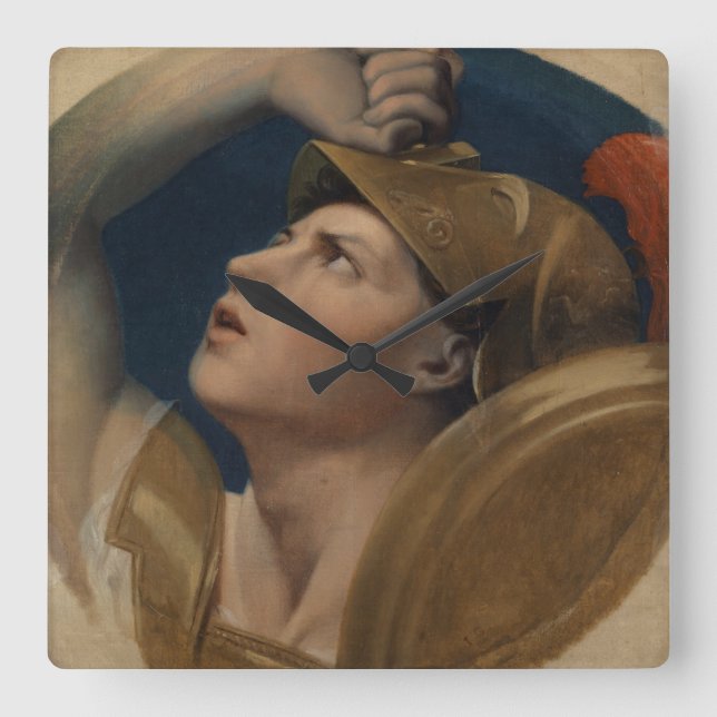 Relógio Quadrado Marte, 1864 (óleo em canvas) (Frente)
