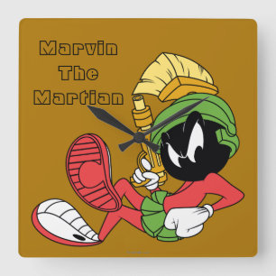 Relógio Quadrado MARVIN, MARTIAN™ REFINANDO COM Laser