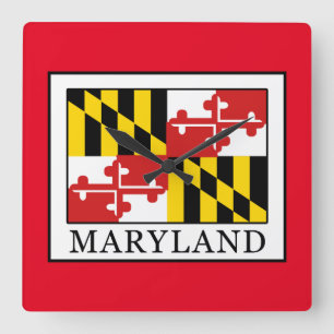 Relógio Quadrado Maryland