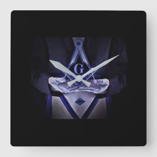 Relógio Quadrado Mason Livre