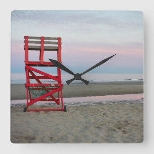 Relógio Quadrado Massachusetts, Gloucester, Good Harbor Beach