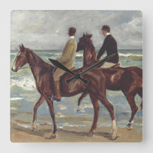 Max Liebermann: Dois Cavaleiros na Praia Arte