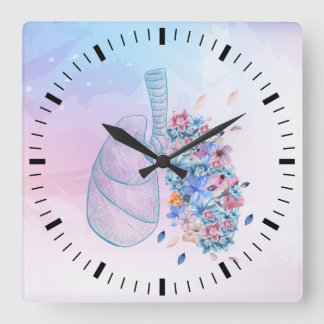 Relógio Quadrado Médicos, clínica médica
