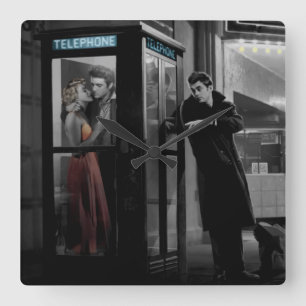 Relógio Quadrado Meia-noite