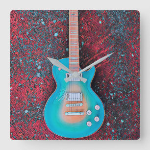 Relógio Quadrado Melhor guitarrista de sempre