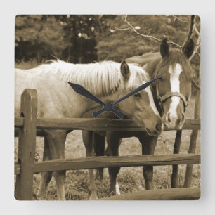 Relógio Quadrado Melhores Amigos