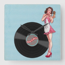 Menina de Pinup Chic Retro